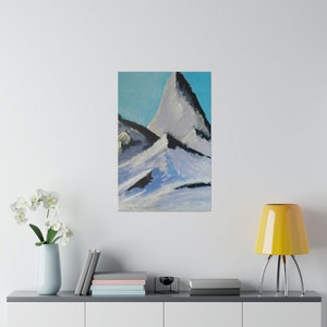Peaks - Matte Canvas, Stretched, 0.75&quot;