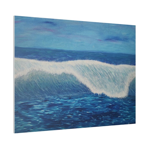 Wave - Matte Canvas, Stretched, 0.75"