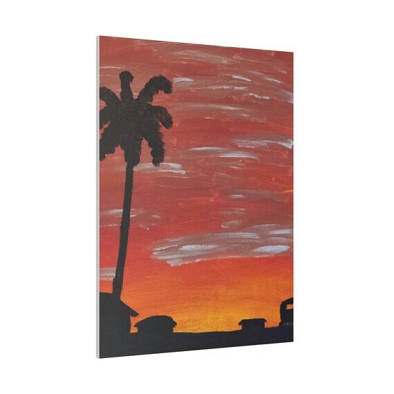Beach Vibe- Matte Canvas, Stretched, 0.75"