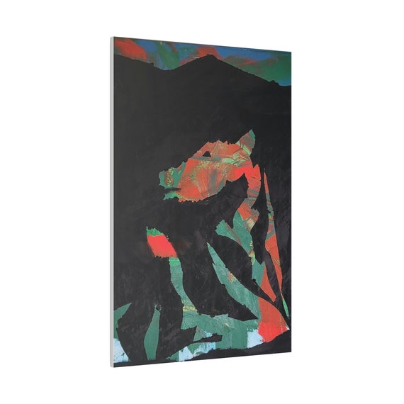 Bearish - Matte Canvas, Stretched, 0.75"