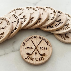 Sympathy Tokens Personalized Grief Tokens Pocket Tokens Funeral Hand Out Celebration of Life (Sympathy, In Loving Memory), Memorial Favors