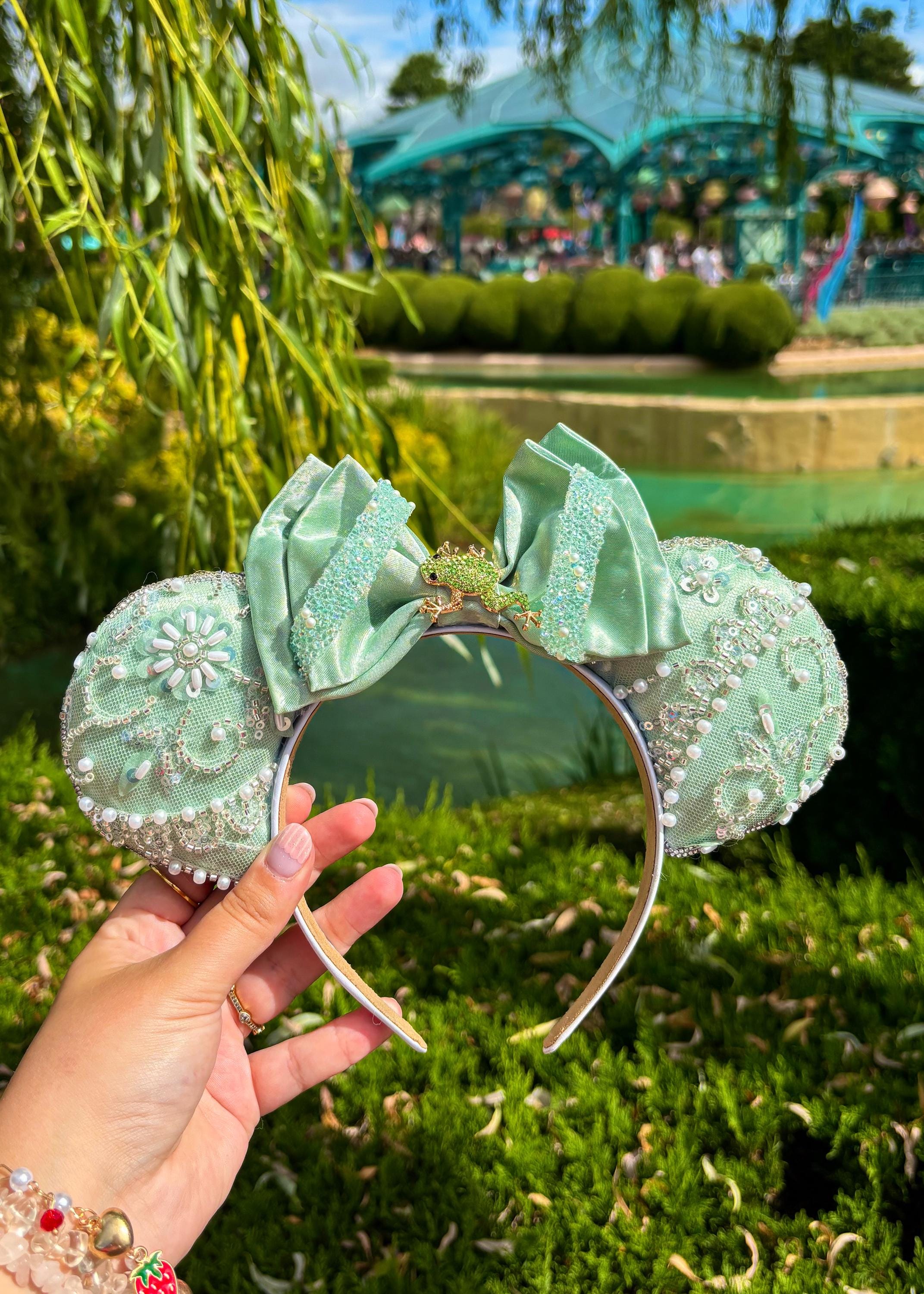 Tiana Inspired Mickey Ears | Deluxe Princess Ears | Princess 