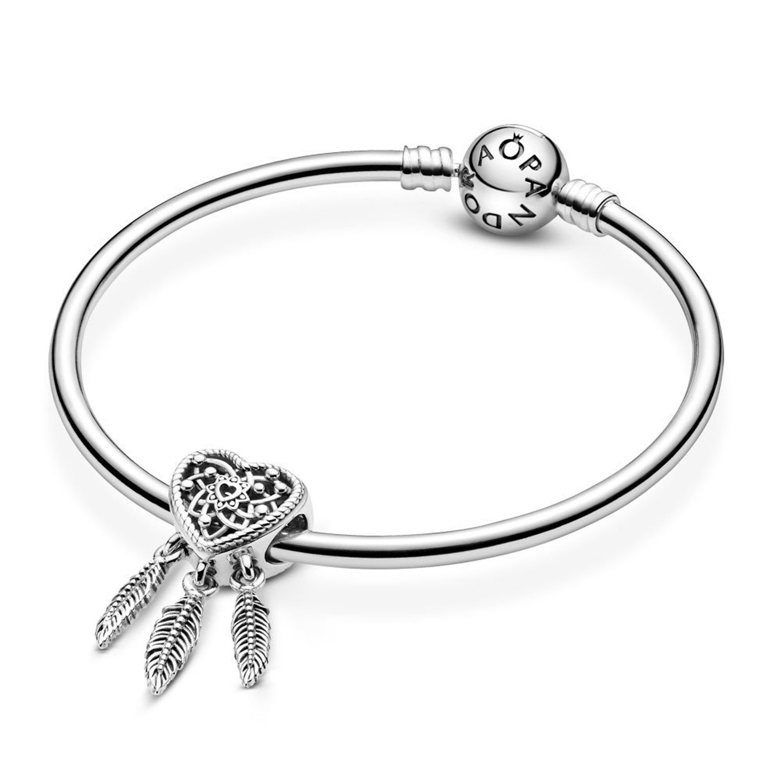 Pandora Dream Catcher Dangle Silver Charm Etsy