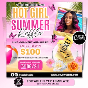 Sommer-Gewinnspiel-Werbegeschenk-Flyer, DIY-Sommer-Flyer, Werbegeschenk-Flyer, Gewinnspiel-Flyer, Gewinnspiel-Einschreiben-Flyer, Sommersaison-Giveaway-Flyer