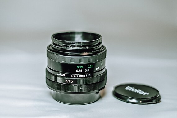 Vivitar 28mm F2.8 Wide Angle Close Focus MC Lens Canon FD 310 - Etsy