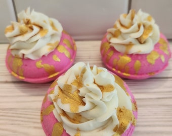 Donut Bath Bomb, Bath Fizzy, Fruity Bath Bomb