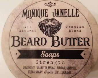 Manteca para barba, Acondicionador para barba, Suavizante para barba, Barba sana, Cuidado masculino, Cuidado de la barba, Crecimiento de la barba