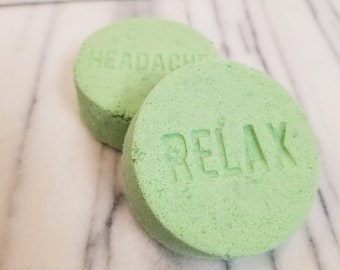 Vaporizador de ducha, Vaporizador de ducha de limoncillo, Vaporizador de ducha de mentol y limoncillo, Aromaterapia, Efervescencias de ducha, Chupete de ducha, Tableta de ducha