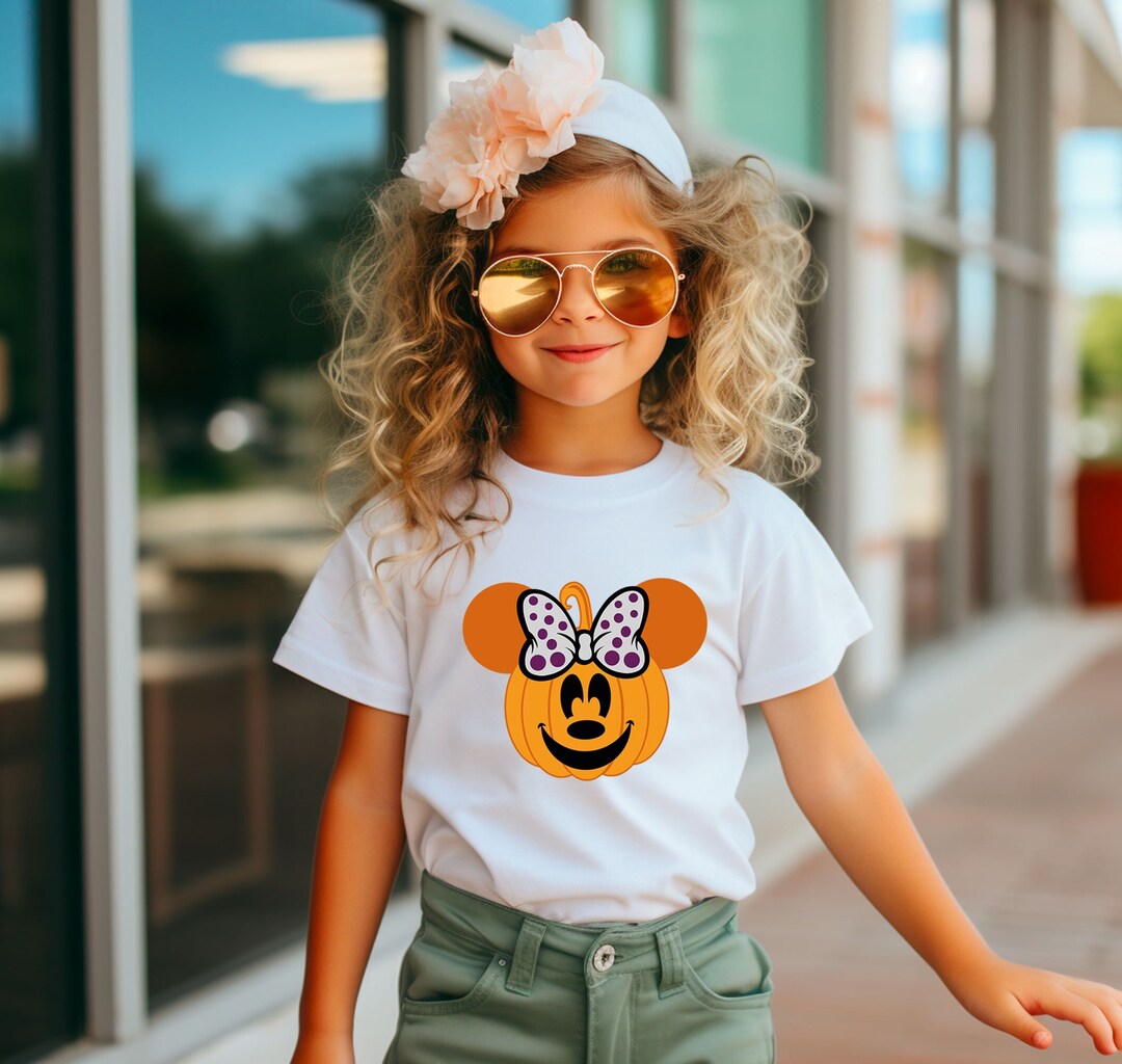 Disney Halloween Tee Disney Shirt for Kids Halloween Disney Etsy
