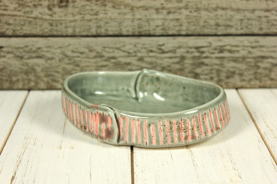 Small Handbuilt Porcelain Dish