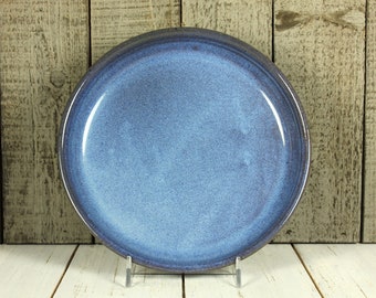 Blue Stoneware Bowl Plate