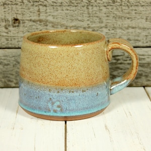 Orange and Blue Mug