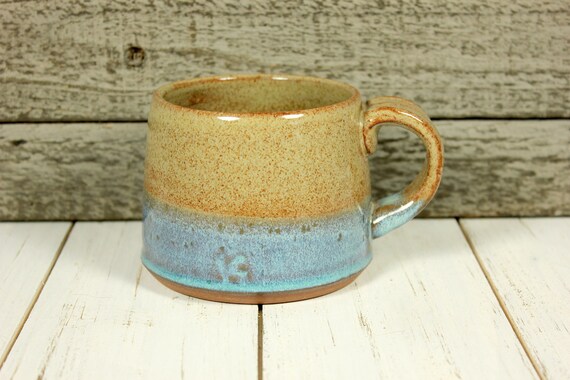Orange and Blue Mug