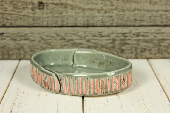 Small Gray Porcelain Dish