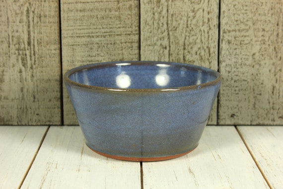 Blue Stoneware Bowl