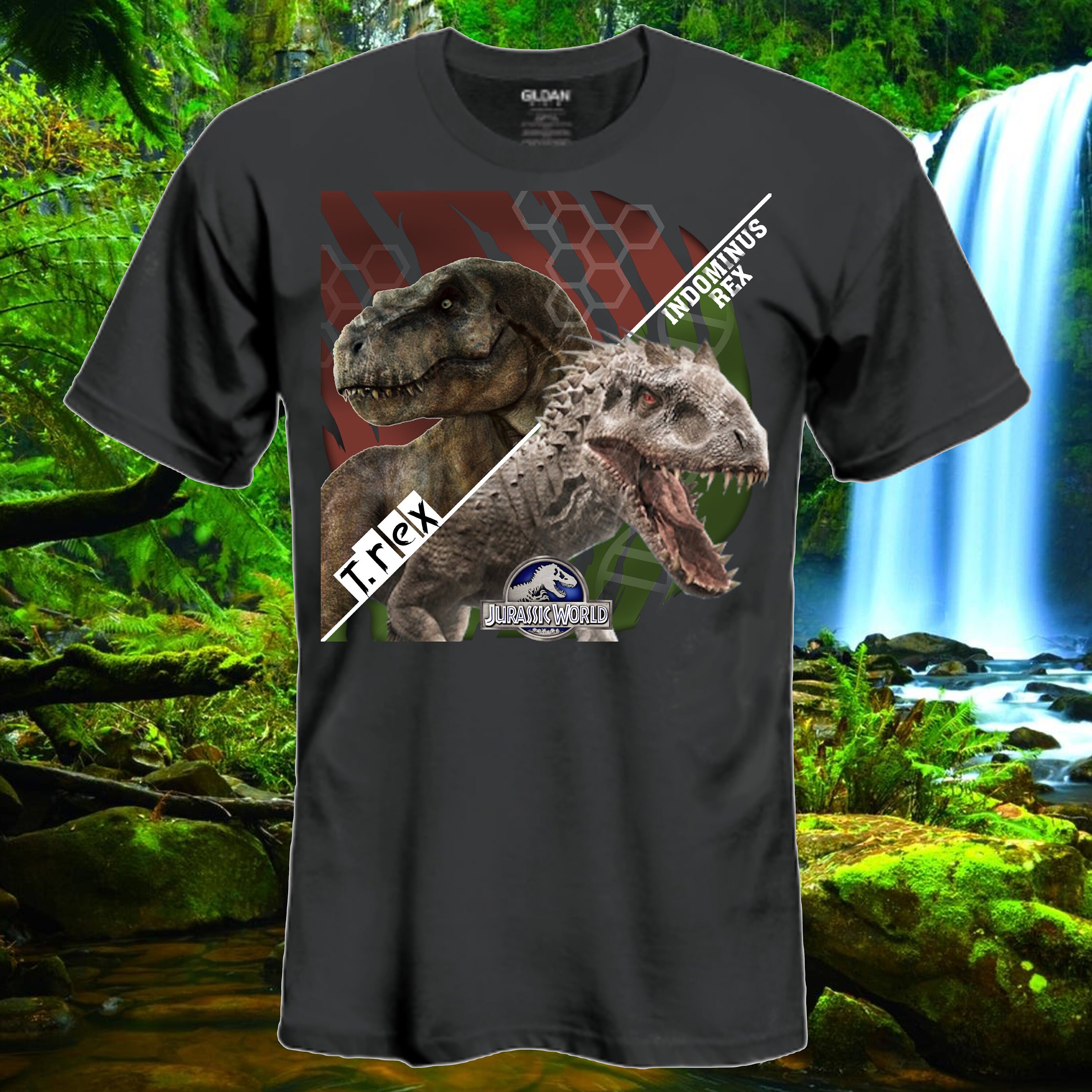Jurassic World Indominus Vs. T.rex 