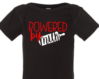 Funny Baby Onesie| Powered By Milk | Onesie