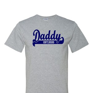 Father&#39;s Day Daddy Est. 2020 Unisex T-Shirt Gift