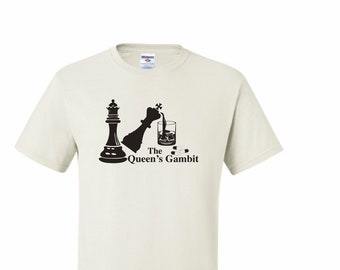 Das Gambit-Schach der Königin, Alkohol und Pillen Unisex T-Shirt Königin Gambit
