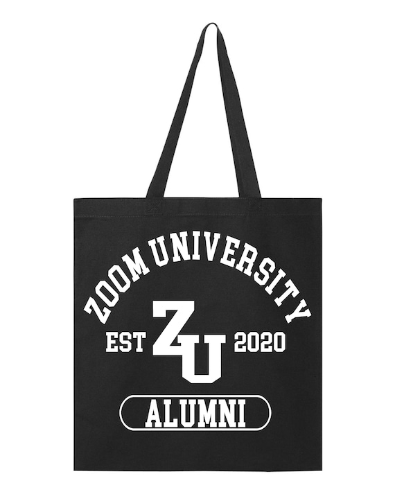 Sac fourre-tout drôle d'étudiant d'université de Zoom France