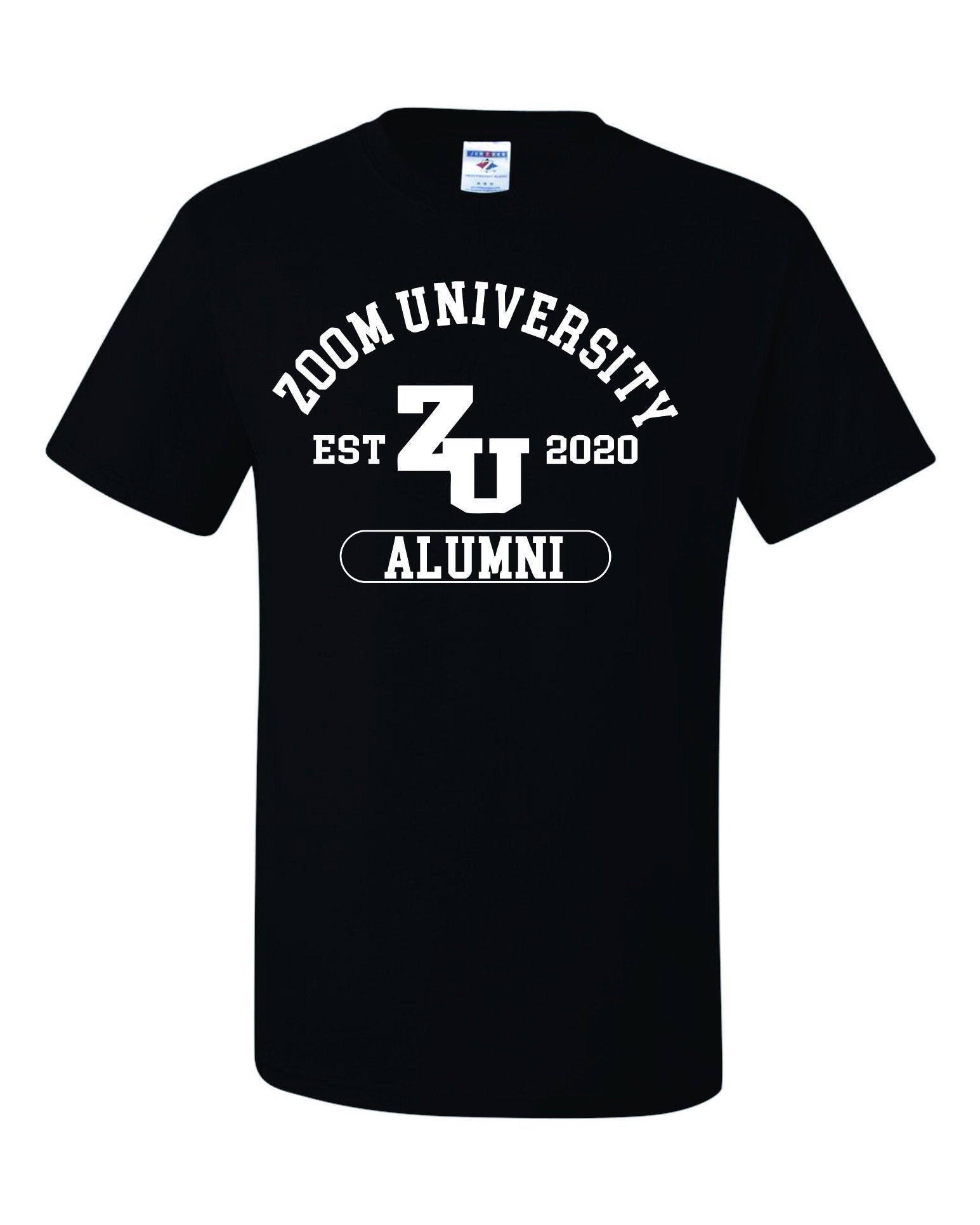 Funny Zoom University Quarantine Unisex T shirt Etsy Ireland