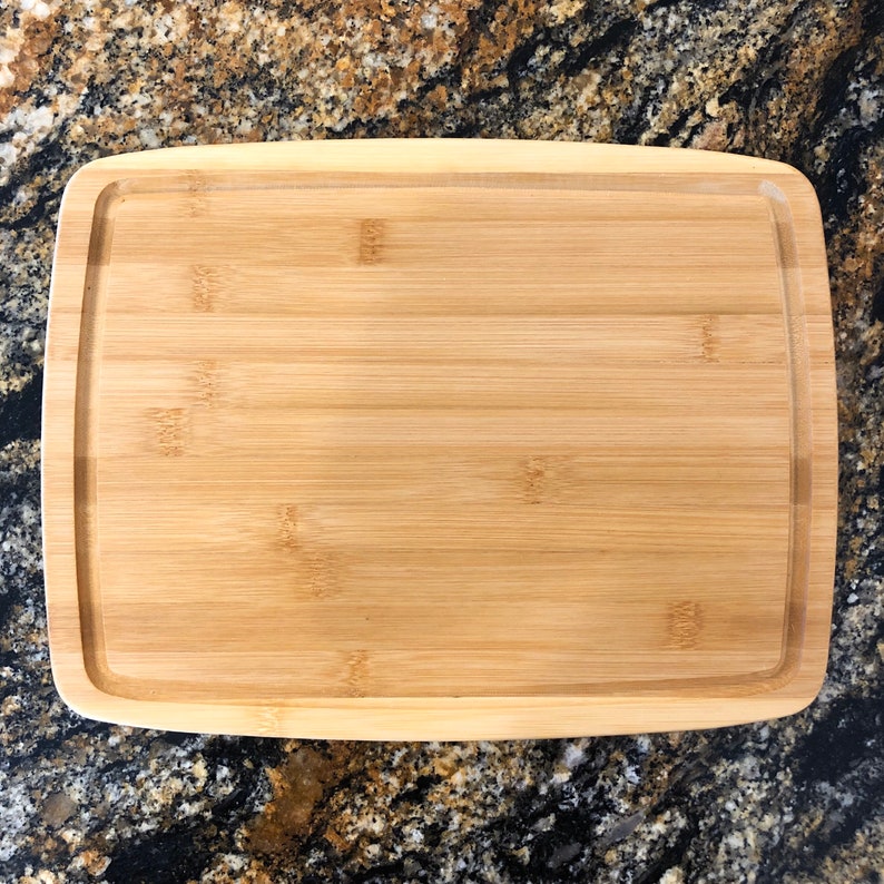 Kitchen Measurements Bamboo Cutting Board Measurement Etsy