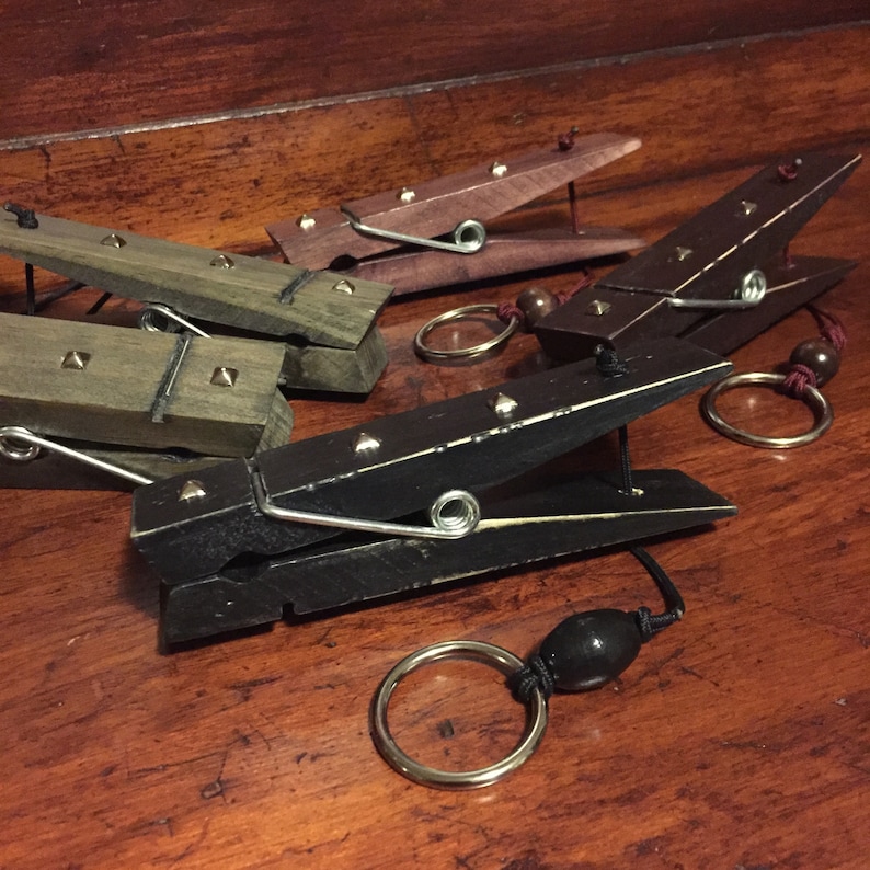 6 clothespin body clamp SINGLE BDSM Etsy