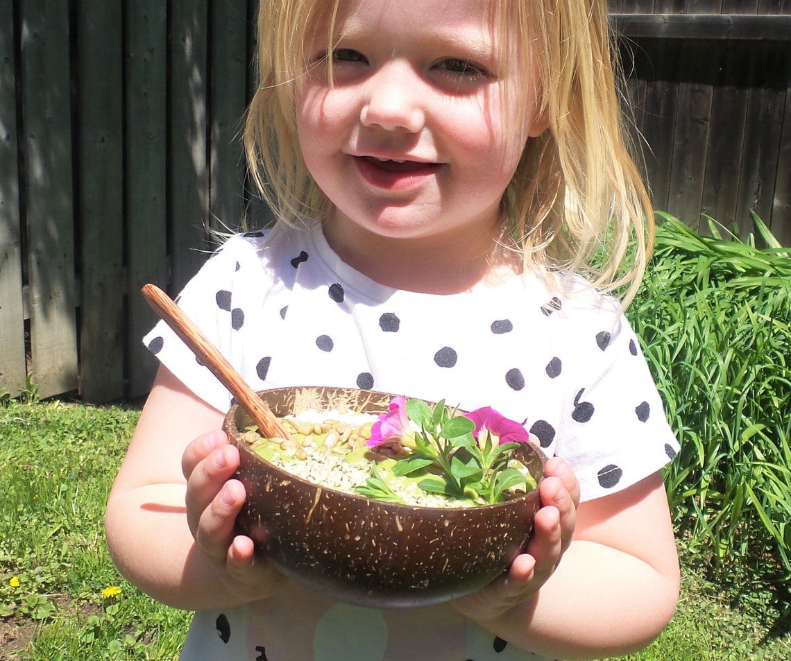 Coconut Bowls Set of 2 Etsy Canada