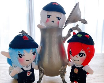 FFXIV Barista Hades, Graha, Haurchefant Plushie Keychains