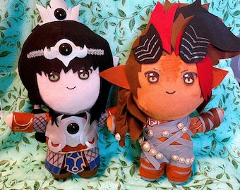 Baldurs Gate 3: Karlach and Shadowheart Plushies