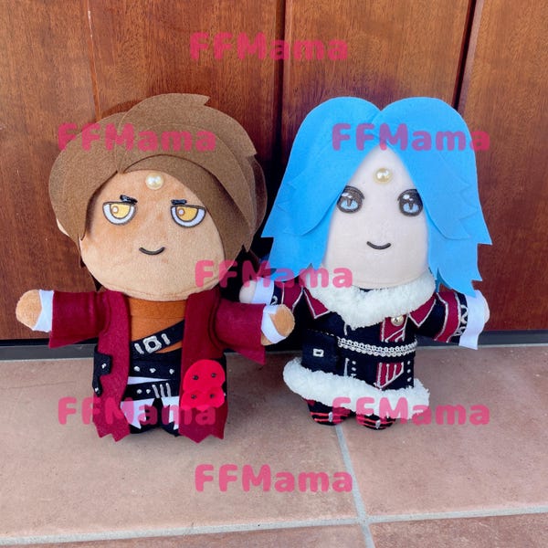 FFXIV Garlamald NPCS Gaius en Jullus-knuffels (klaar voor verzending!)