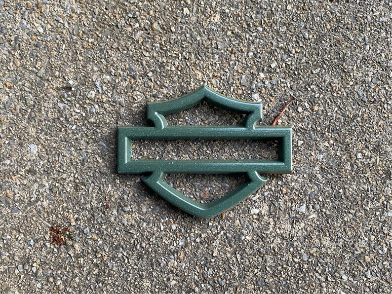 Harley Davidson Bar and Shield Tank Badge 85mm Etsy Australia