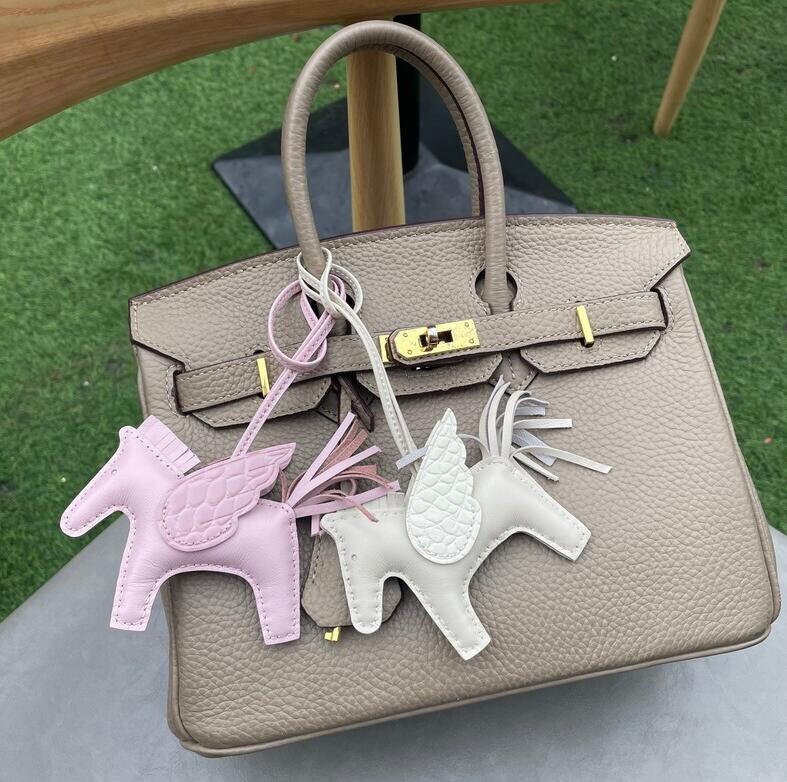 Hermes Kelly Bag with Lucky Cat Print Togo Leather Gold Hardware In Pink