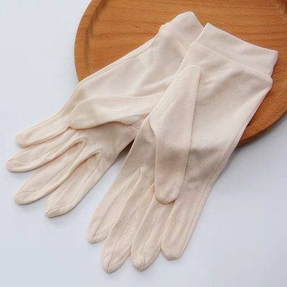 100 Silk Gloves One Pair Washable Fashion Silk Gloves for Etsy