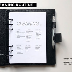 Druckbare Planer Dashboards, CEO Set, Planer Teiler, minimale Planer Einsätze, Schnitt, Tasche, persönliche, halber Buchstabe, Mini HP, A6
