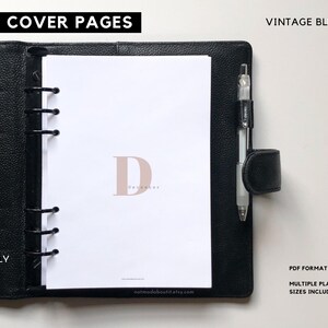 Printable Planner Dashboards, CEO Set, Planner divider, Minimal planner inserts, Sectioning, Pocket, Personal, Half Letter, Mini Hp, A6