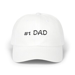 1 Dad Cap | Classic Cotton Dad Hat, Father&#39;s Day Gift, Casual Wear, Personalized Dad Hat, Unique Birthday Present