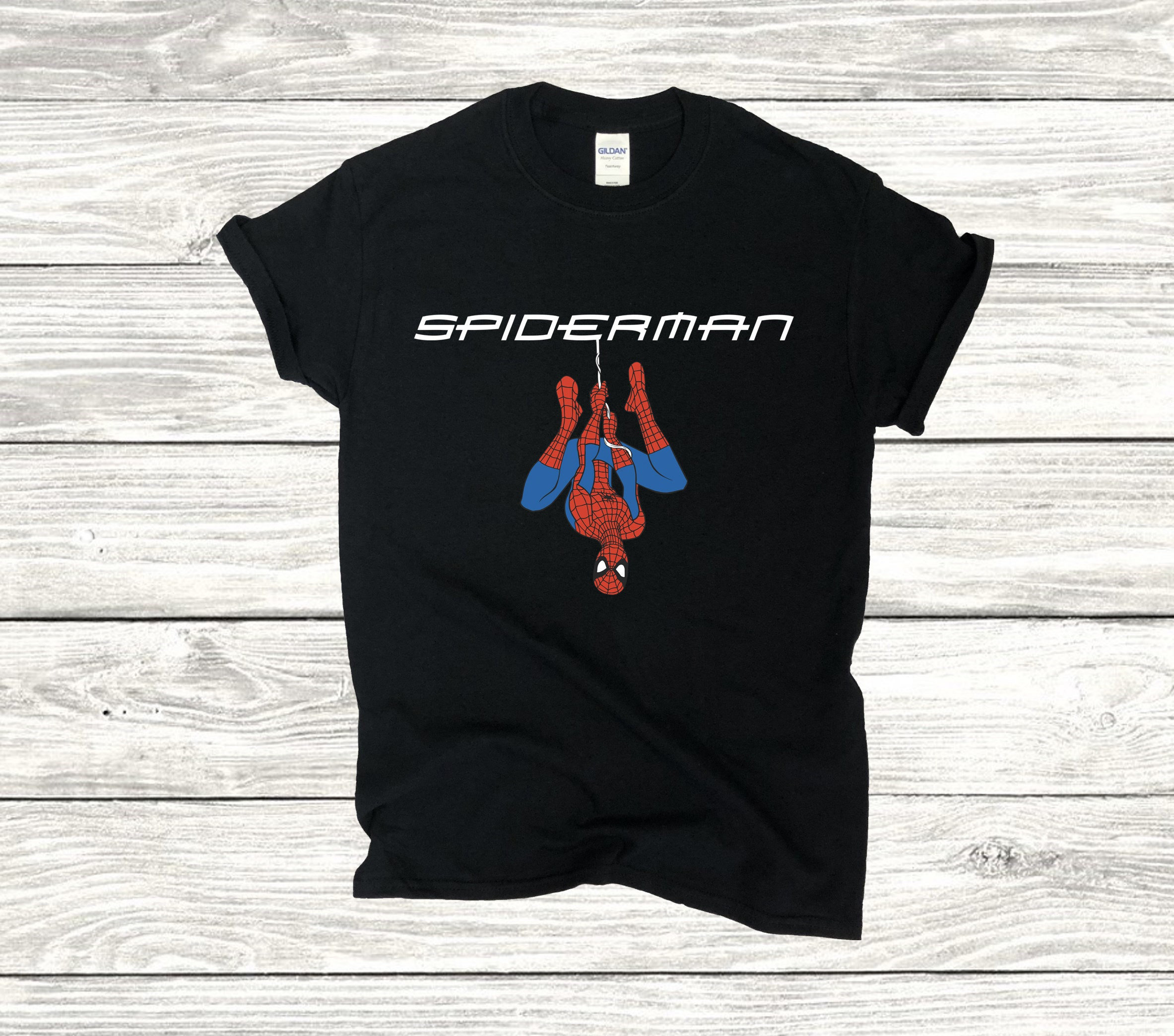 Spiderman Shirt Spider-man Tshirt Birthday Shirt Gift For Kids Marvel Shirt Superhero Shirt Full Size Up To 5xl