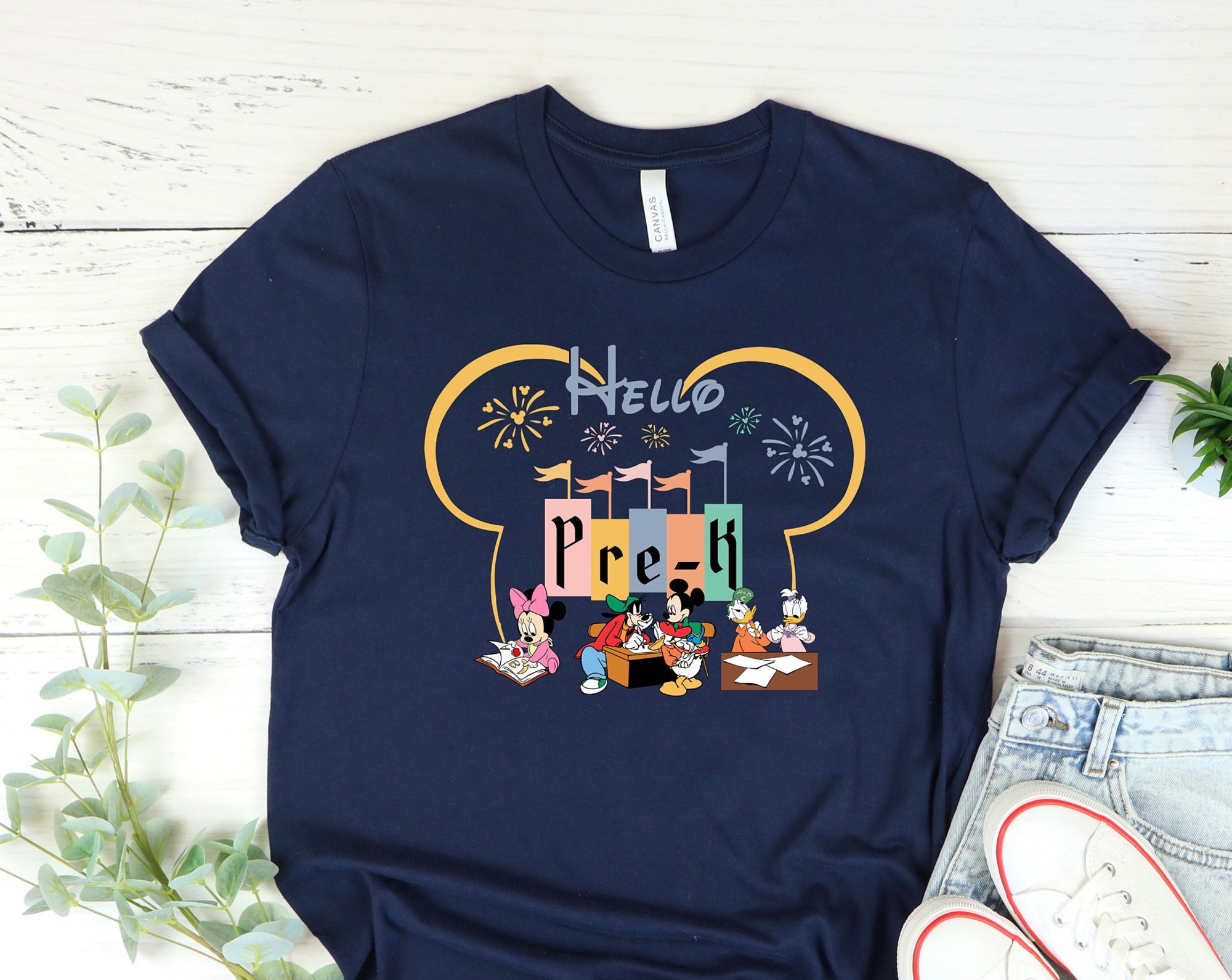 Hello Pre-K Disney T-Shirt Hello Pre-K Disney T-Shirt