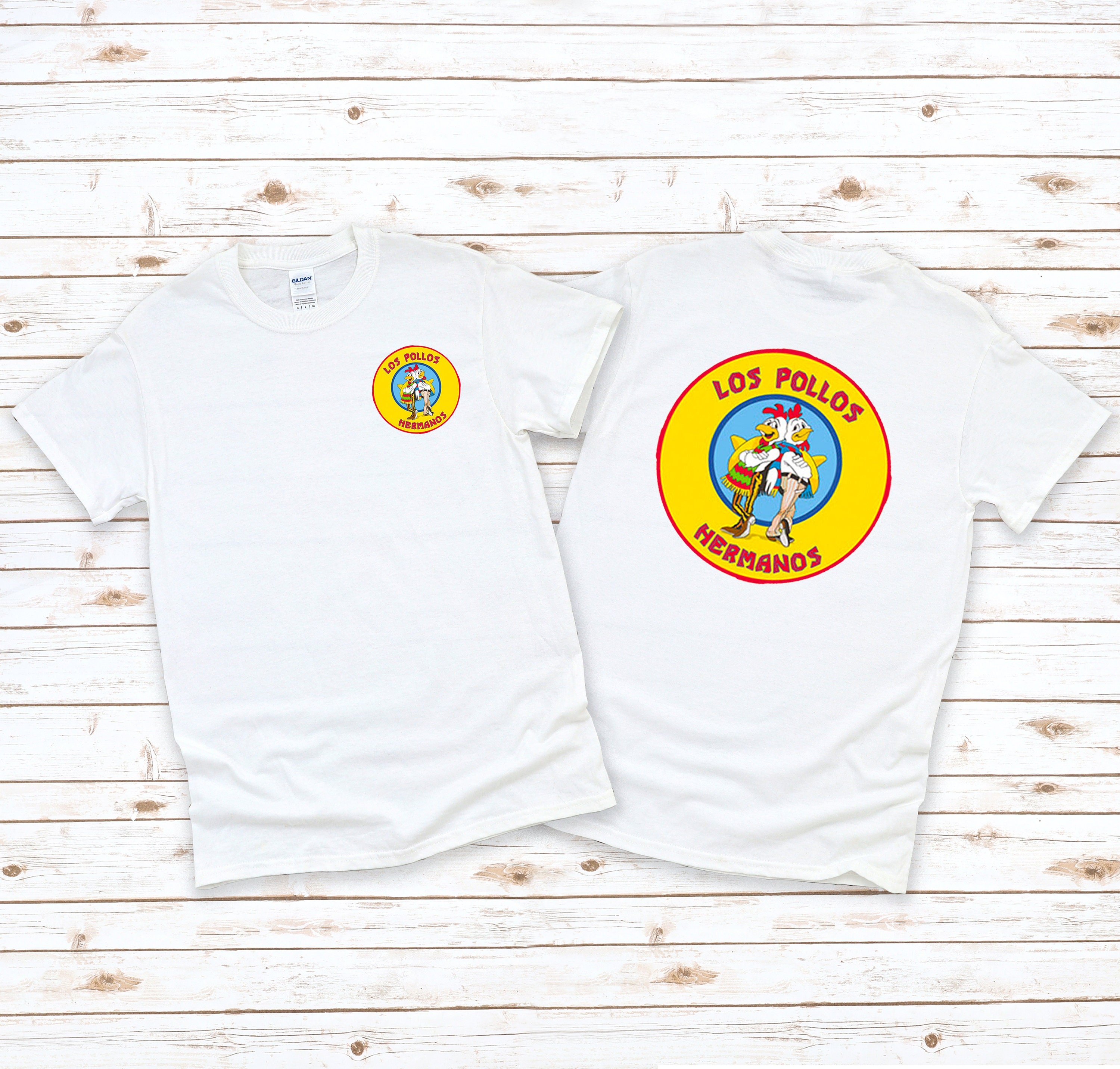 Los Pollos Hermanos Shirt Pollos Hermanos Shirt Breaking Bad Shirt Better Call Saul Shirt Walter White Shirt Heisenberg Shirt Full Size Up To 5xl