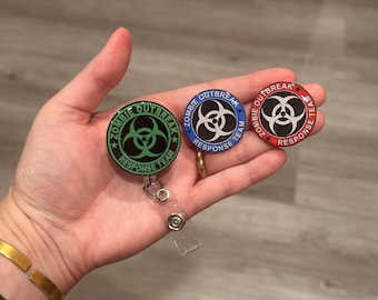 Zombie Outbreak Response Team Xray Markers and Badge reel