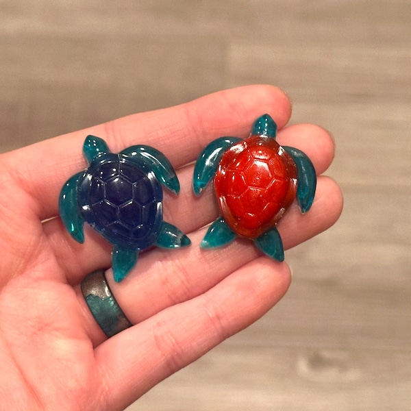 Sea turtle Xray Markers, choose the shell color!