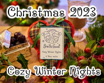Cosy Winter Nights - Highly scented soy wax snap bar 120 hours of fresh fruity fragrance
