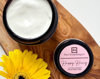 SMH Baby Bottom Balm | All Natural Organic Baby Paste | 25% Zinc Oxide | Unscented