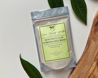 Bentonite Clay Powder Face Mask