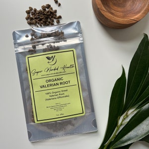 Valerian Root | C/S Organic Dried Cut and Sifted | Valeriana Officinalis | Nervine
