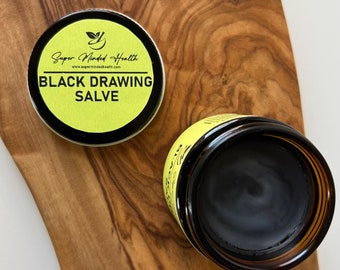 Baume à dessin noir | Baume à base de plantes entièrement naturel