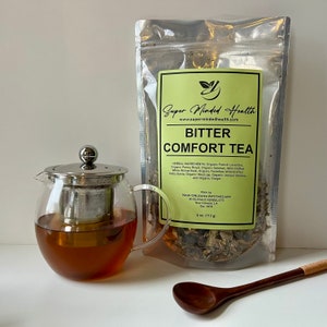 Bitter Comfort Tea (32 Servings) Loose Organic Herbal Tea Decoction