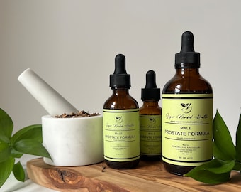 Prostate Formula Tincture | Saw Palmetto Berry + Cleavers