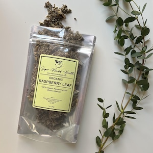 Red Raspberry Leaf | C/S Organic | Dried Cut and Sifted | Rubus Idaeus